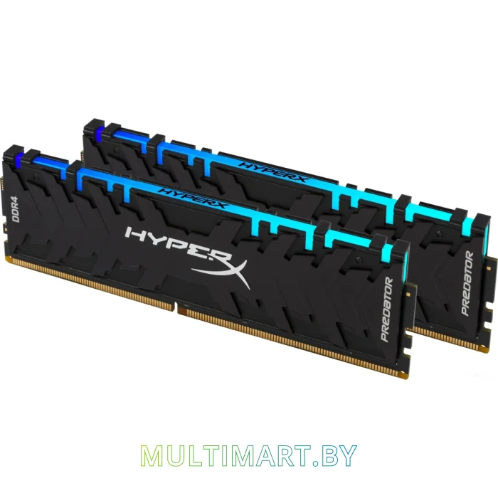 Оперативная память HyperX Predator RGB 2x8GB DDR4 PC4-36800 (HX446C19PB3AK2/16)